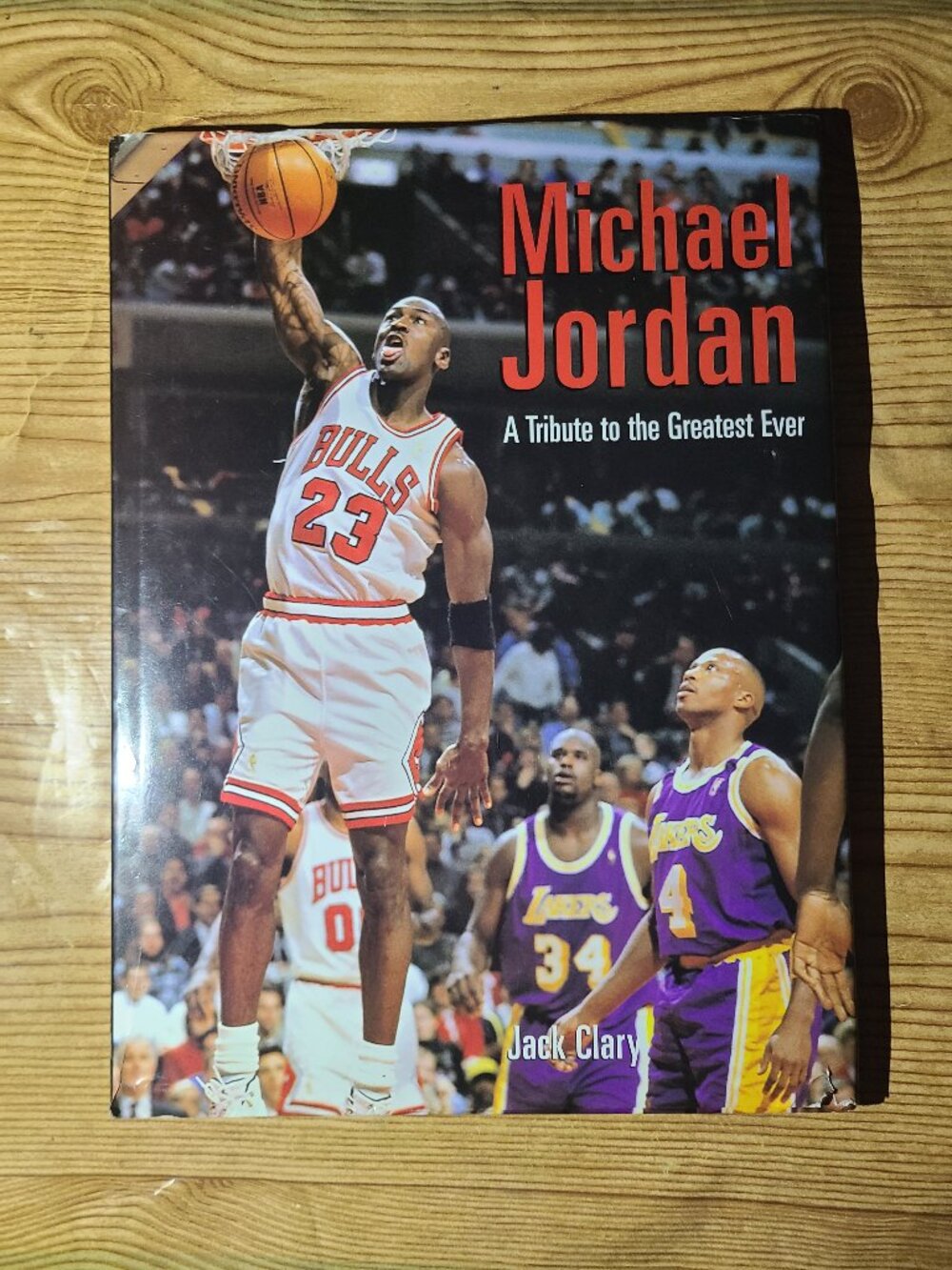 Michael Jordan "A Tribute to the Greatest Ever" Hardcover Book (AS IS)